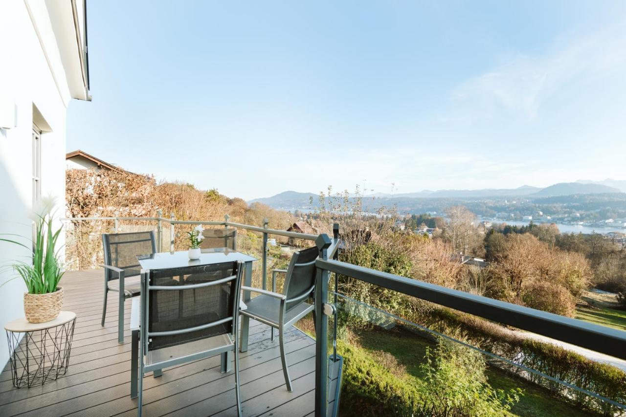 Haus Aussicht - Ferienwohnungen Velden Velden am Wörthersee Eksteriør bilde