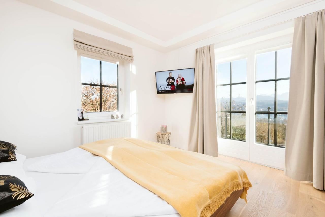 Haus Aussicht - Ferienwohnungen Velden Velden am Wörthersee Eksteriør bilde